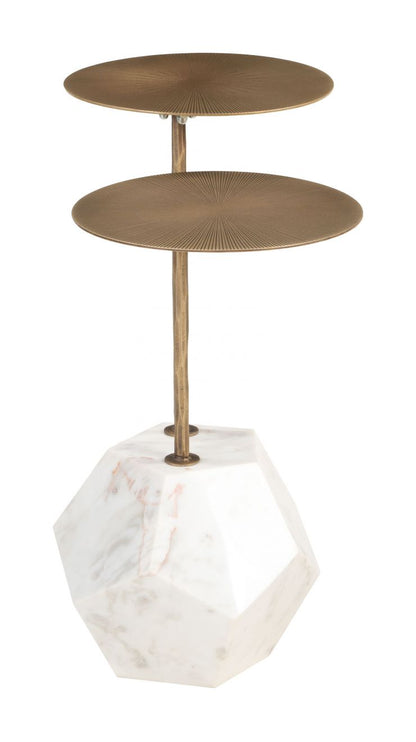 Anten Marble Base Nesting Side Table