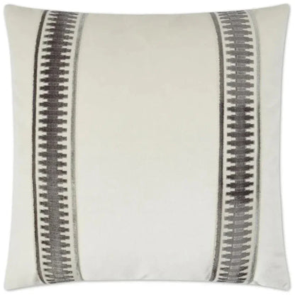 Antibes Off-White Throw Pillow With Insert