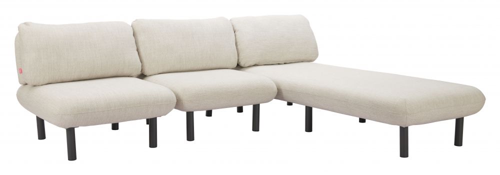 Aperto Olefin Fabric Outdoor Chaise