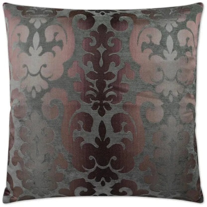 Aquitaine Grey Throw Pillow With Insert