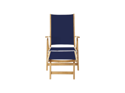 Aquitania Teak Patio Folding Lounge Deck Chair
