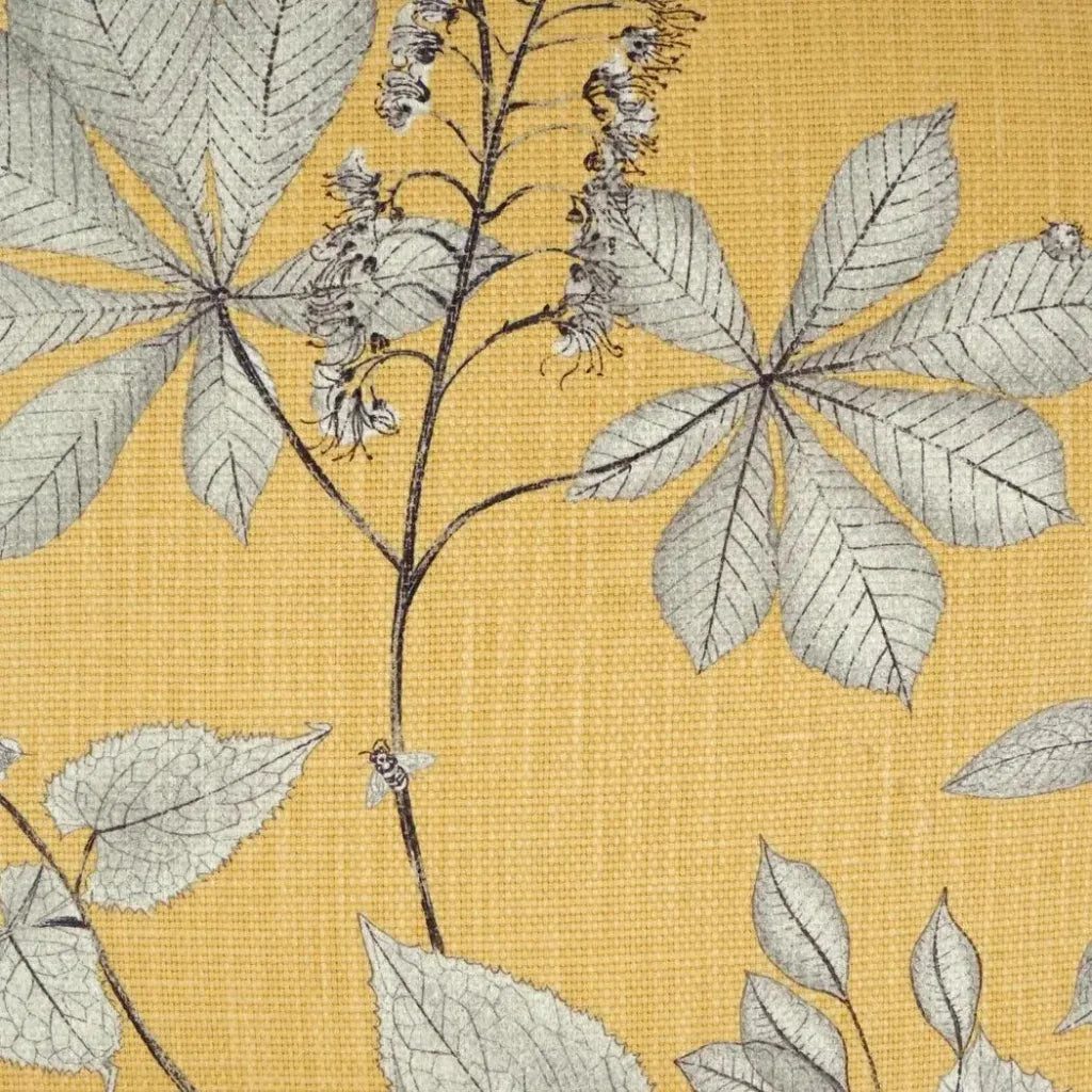 Arboretum Floral Yellow Large Throw Pillow Insert