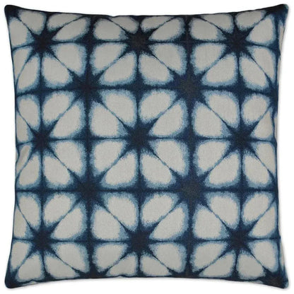 Aretha Blue Throw Pillow With Insert
