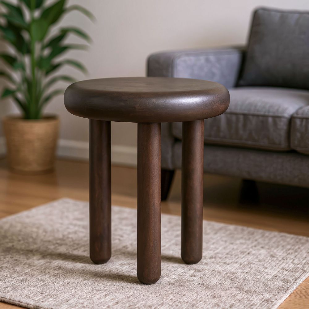 Arian Aluminum Round Side Table