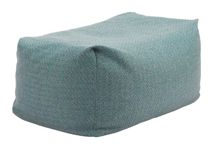 Aroz Green Olefin Fabric Outdoor Ottoman