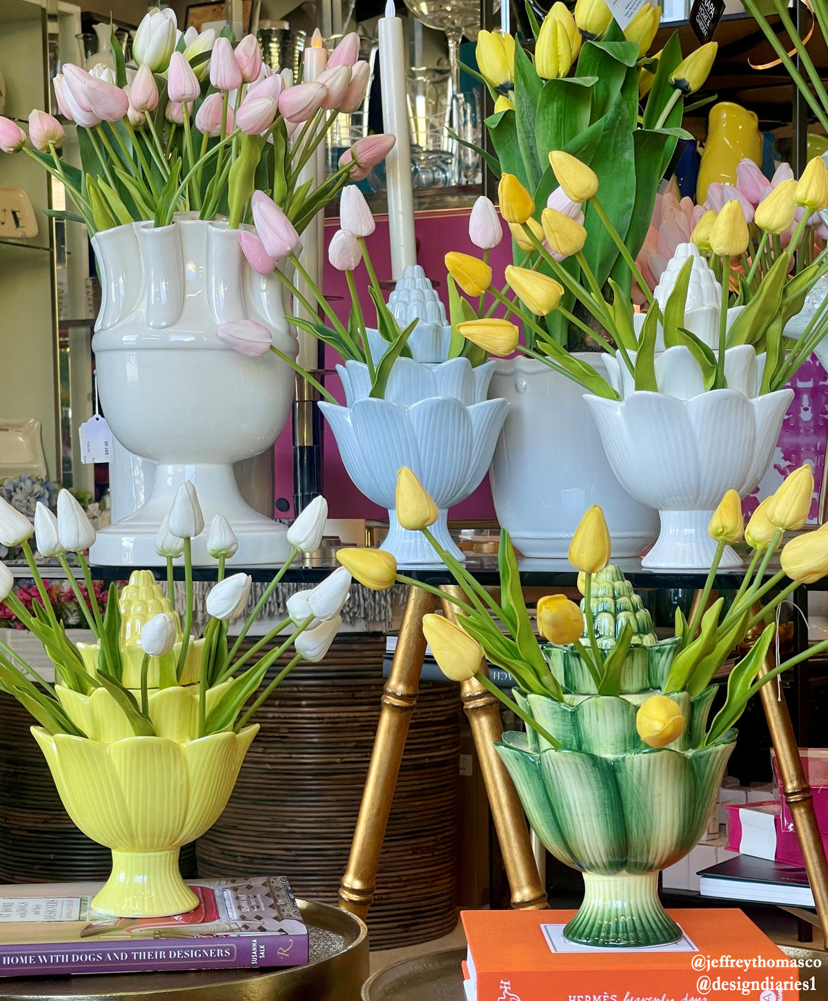 Artichoke Handmade Ceramic Tulipiere