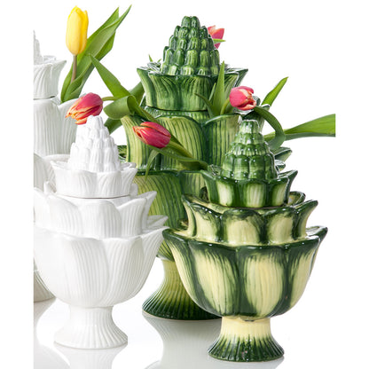 Artichoke Handmade Ceramic Tulipiere