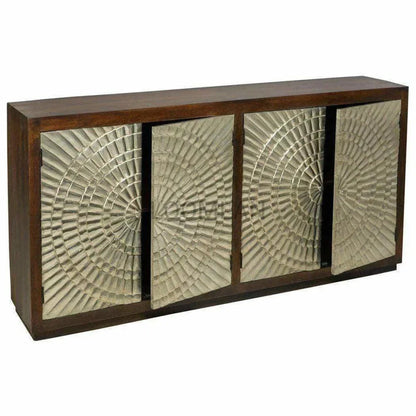 Artisan Galvanized Four Doors Sideboard