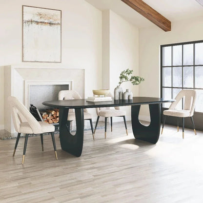 Artus Performance Fabric Armless Dining Chair