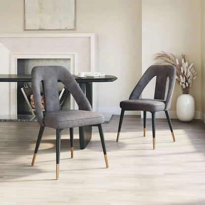 Artus Performance Fabric Armless Dining Chair