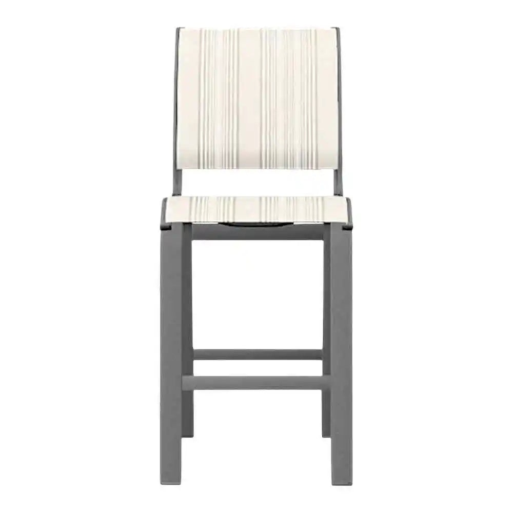 Aruba II Sling Balcony Height Armless Outdoor Chair