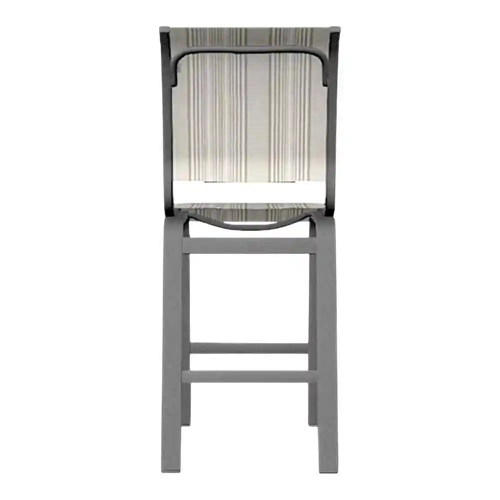 Aruba II Sling Balcony Height Armless Outdoor Chair