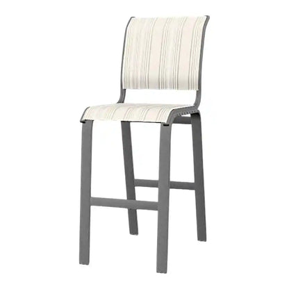 Aruba II Sling Bar Height Armless Outdoor Chair