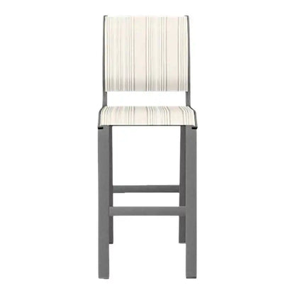 Aruba II Sling Bar Height Armless Outdoor Chair