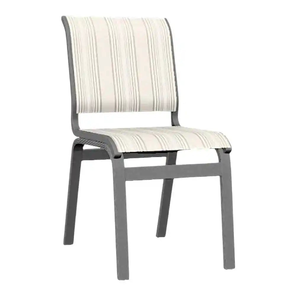 Aruba II Sling Dining Height Outdoor Armless Chair