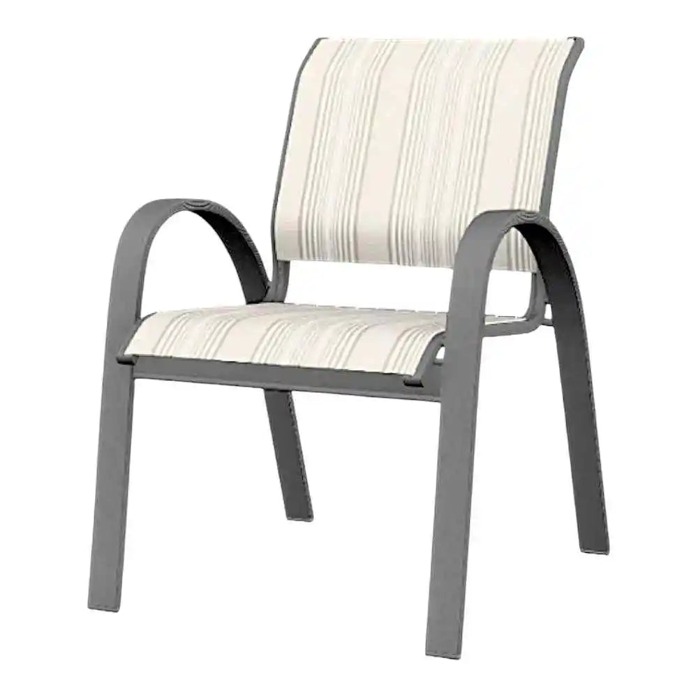Aruba II Sling Dining Height Stacking Outdoor Cafe Chair