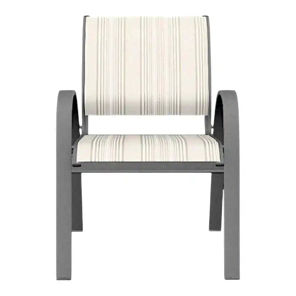 Aruba II Sling Dining Height Stacking Outdoor Cafe Chair