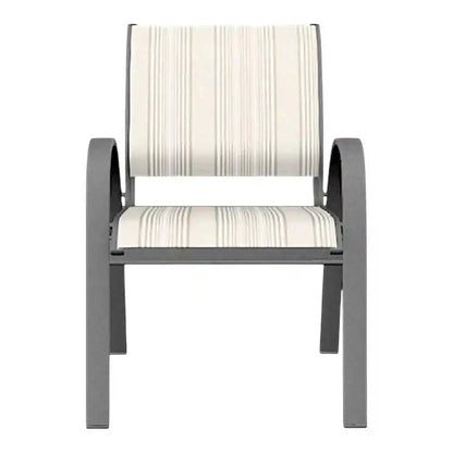 Aruba II Sling Dining Height Stacking Outdoor Cafe Chair