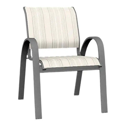Aruba II Sling Dining Height Stacking Outdoor Cafe Chair