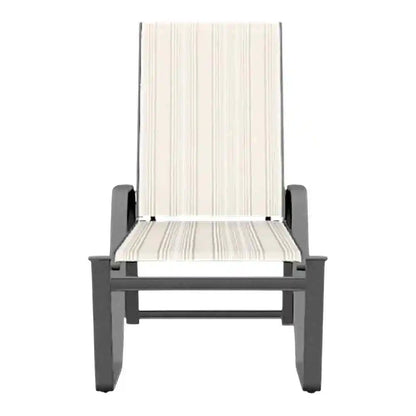 Aruba II Sling Lay-flat Stacking Outdoor Chaise