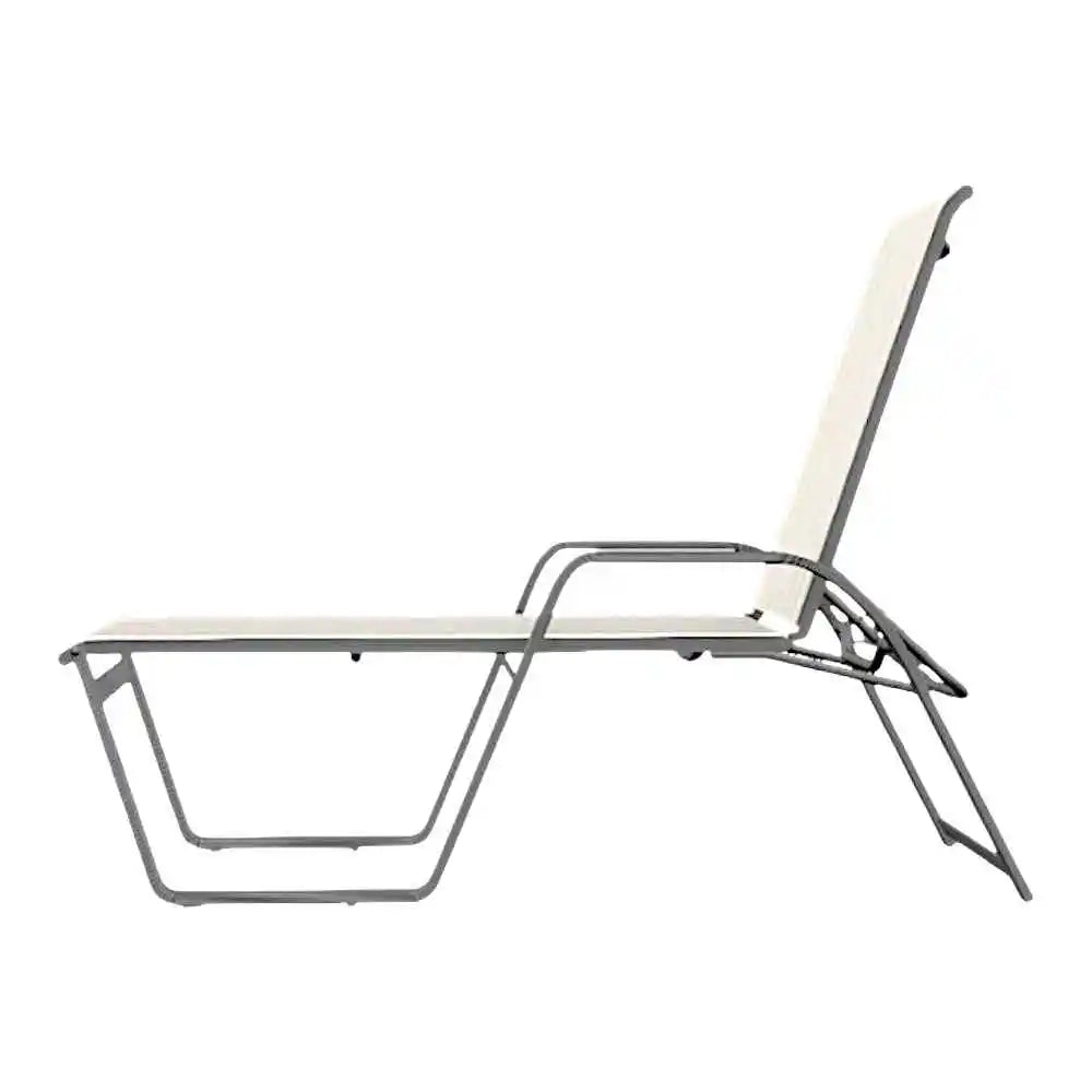 Aruba II Sling Lay-flat Stacking Outdoor Chaise