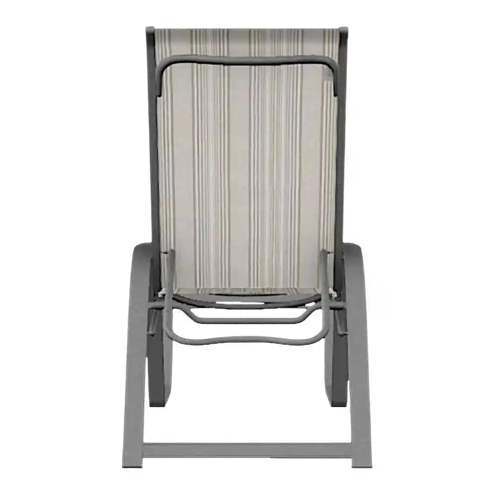 Aruba II Sling Lay-flat Stacking Outdoor Chaise