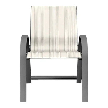 Aruba II Sling Stacking Outdoor Arm Chair