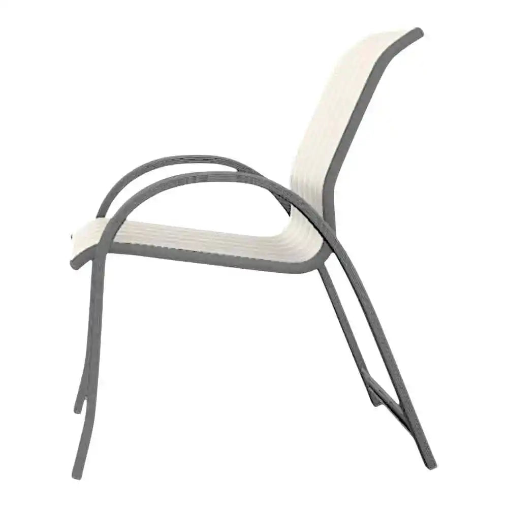 Aruba II Sling Stacking Outdoor Arm Chair