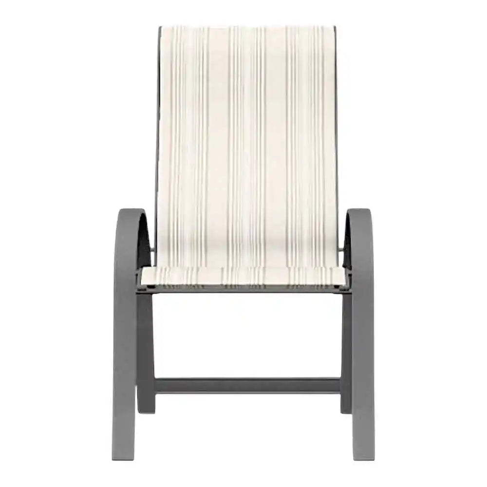 Aruba II Sling Supreme Stacking Outdoor Arm Chair