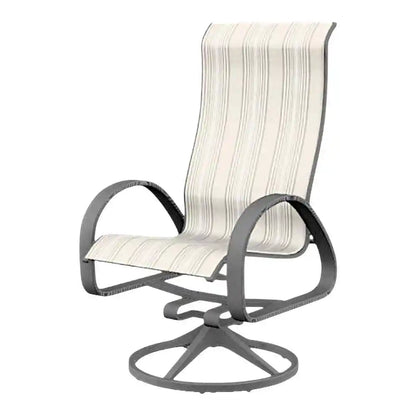 Aruba II Sling Supreme Swivel Outdoor Rocker