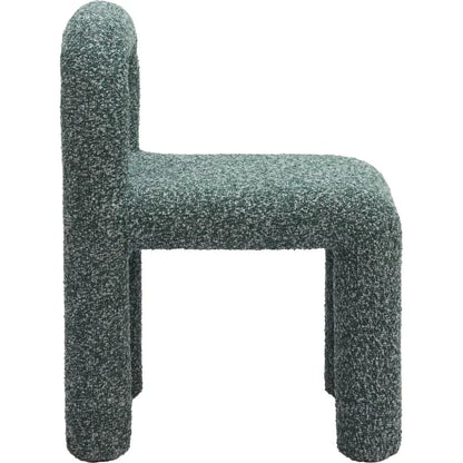 Arum Snowy Green Armless Dining Chair 2PC