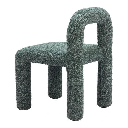 Arum Snowy Green Armless Dining Chair 2PC