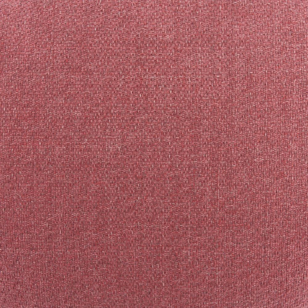 Aruz Red Olefin Fabric Outdoor Ottoman