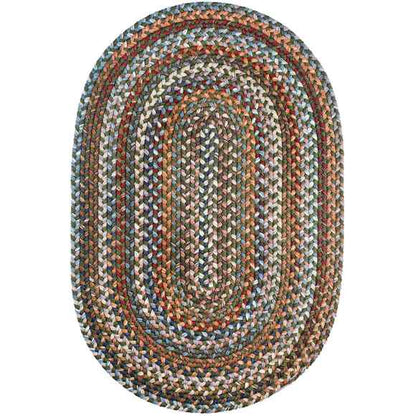 Astoria Braided Oval Reversible Area Rugs