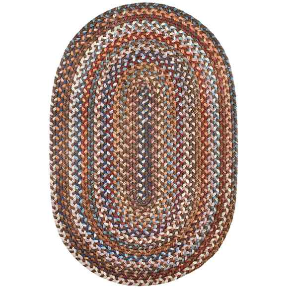 Astoria Braided Oval Reversible Area Rugs