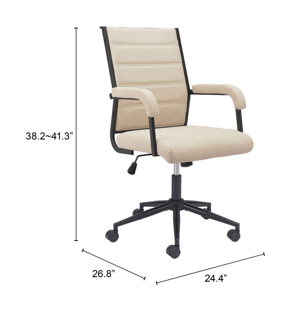 Auction Faux Leather Office Chair
