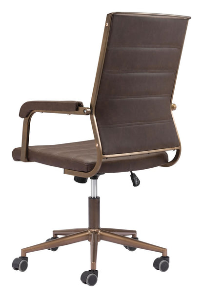 Auction Faux Leather Office Chair