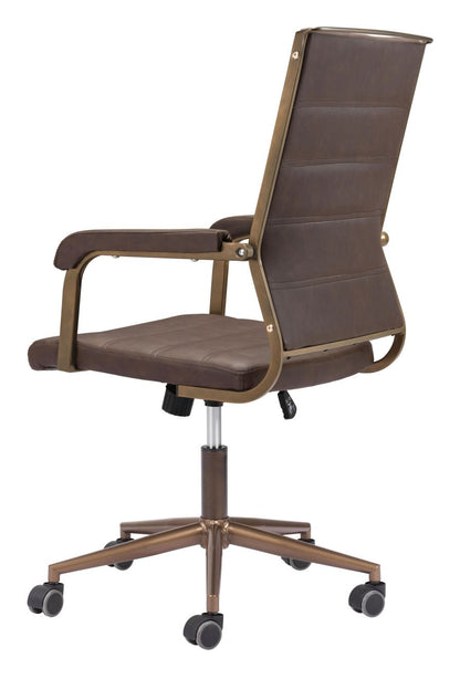 Auction Faux Leather Office Chair
