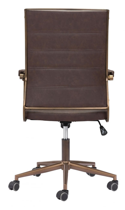 Auction Faux Leather Office Chair