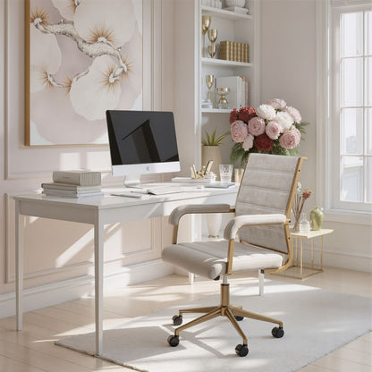 Auction Faux Leather Office Chair