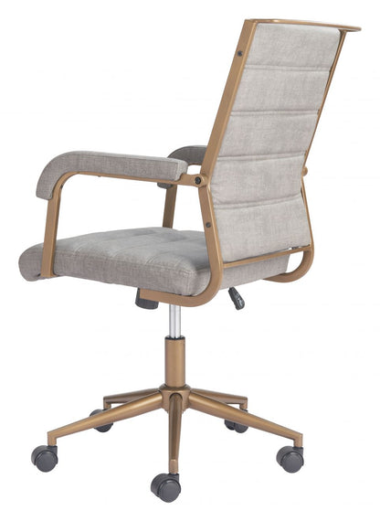 Auction Faux Leather Office Chair