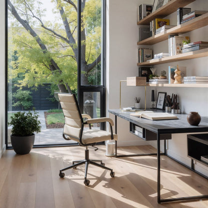 Auction Faux Leather Office Chair