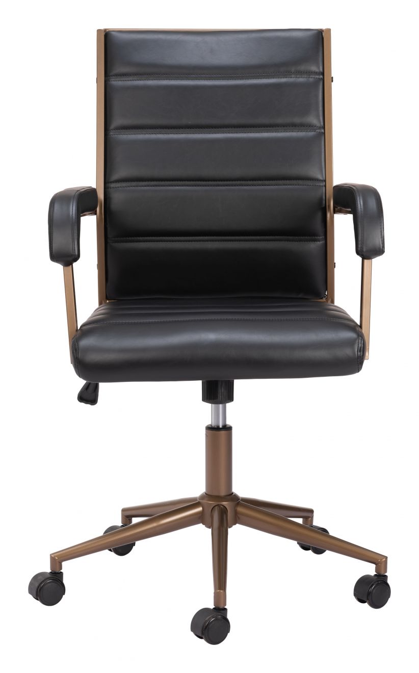 Auction Faux Leather Office Chair