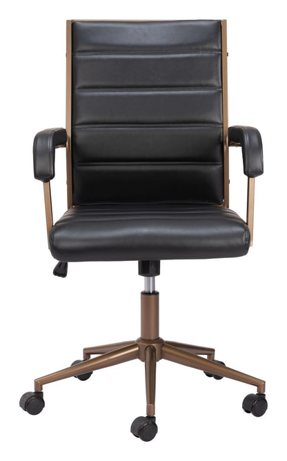 Auction Faux Leather Office Chair