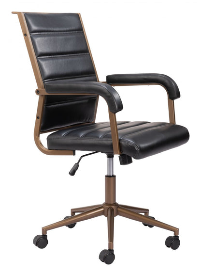 Auction Faux Leather Office Chair