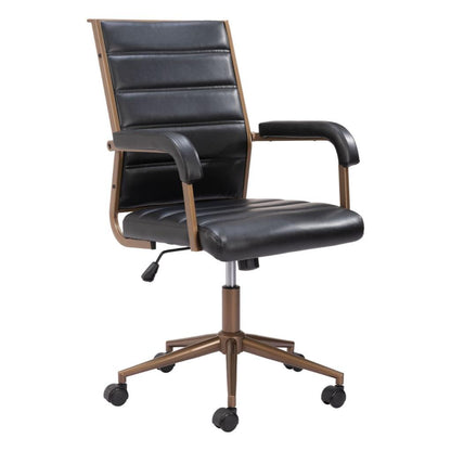 Auction Faux Leather Office Chair