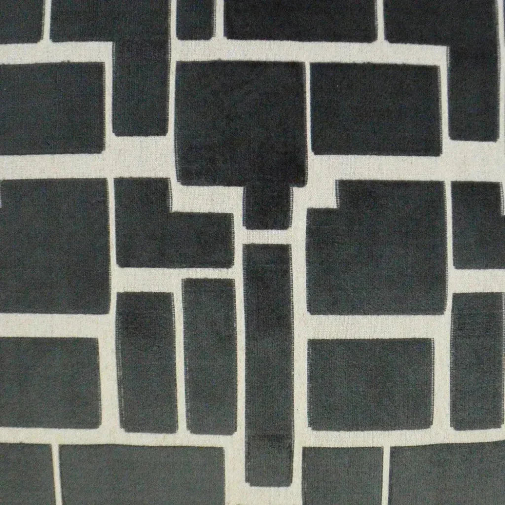 Aura Charcoal Grey Large Throw Pillow Insert