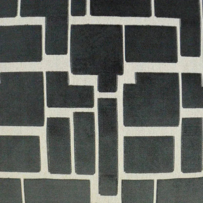 Aura Charcoal Grey Large Throw Pillow Insert