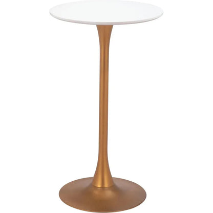 Auray Pedestal Round Bar Table