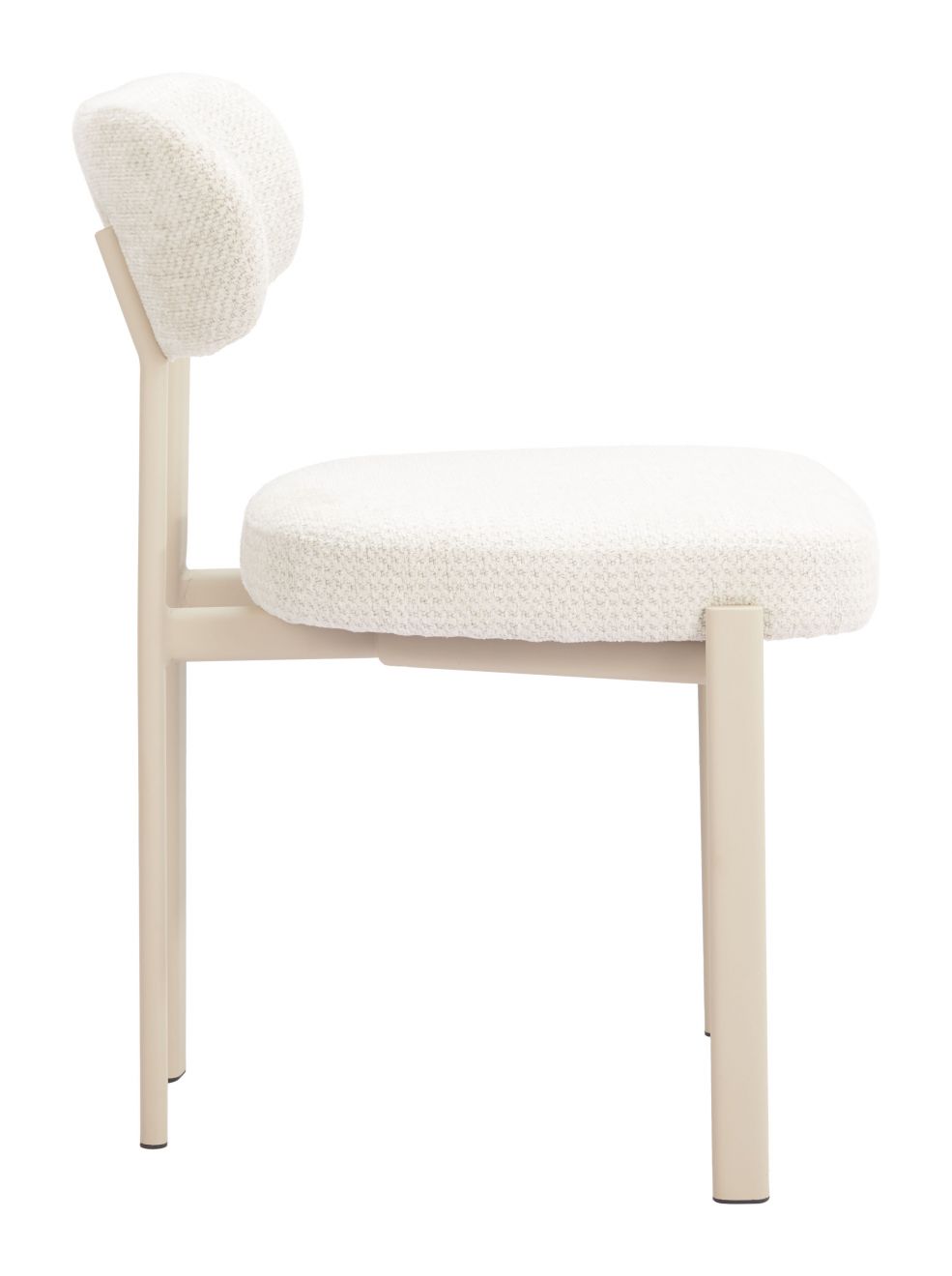 Aurea Textured Fabric Dining Chair 4PC